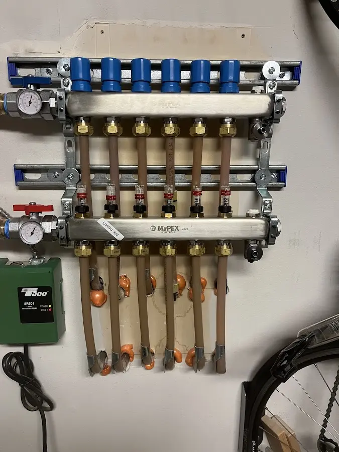 Plumber performing Leak Detection at a residential property in Birmingham